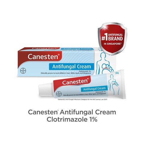 Canesten Antifungal Cream Clotrimazole 1 For Infections