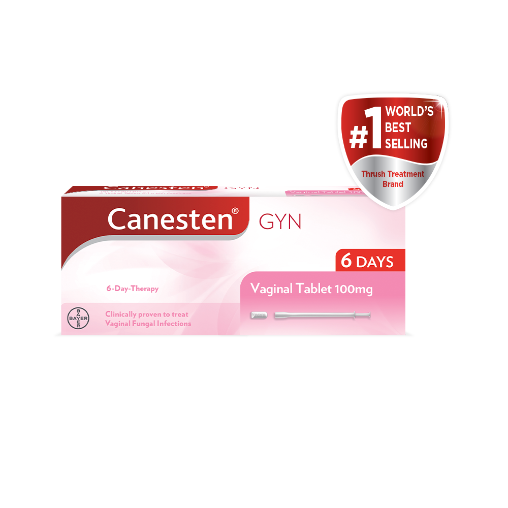 Canesten Thrush 6-day Vaginal Tablets